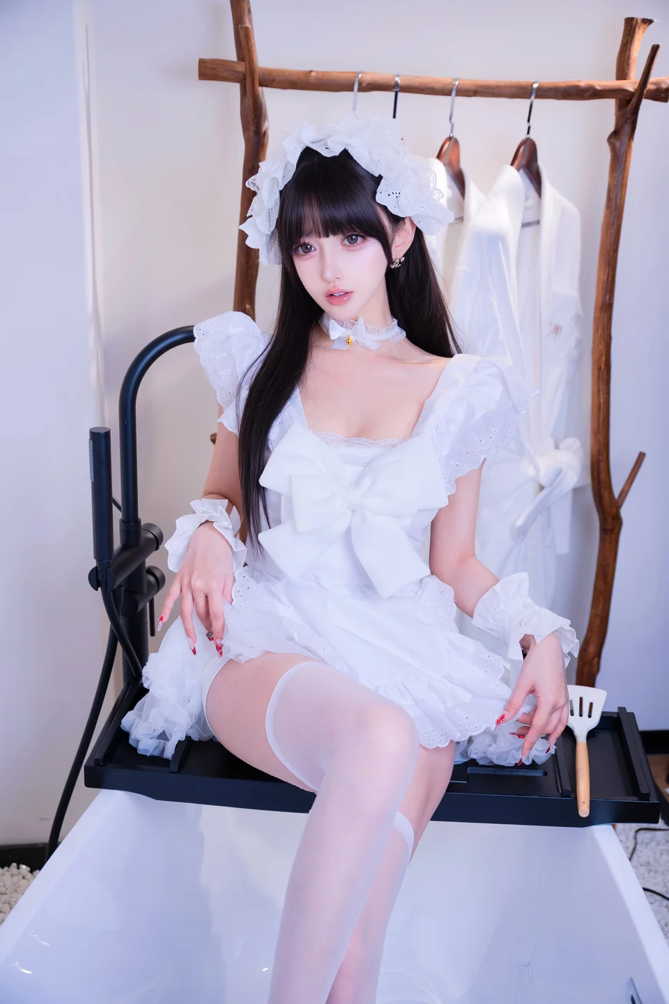 过期米线线喵 - No.174 厨娘女仆 [21P-228MB] tg@simisebaisi 【丝足阁】017.webp